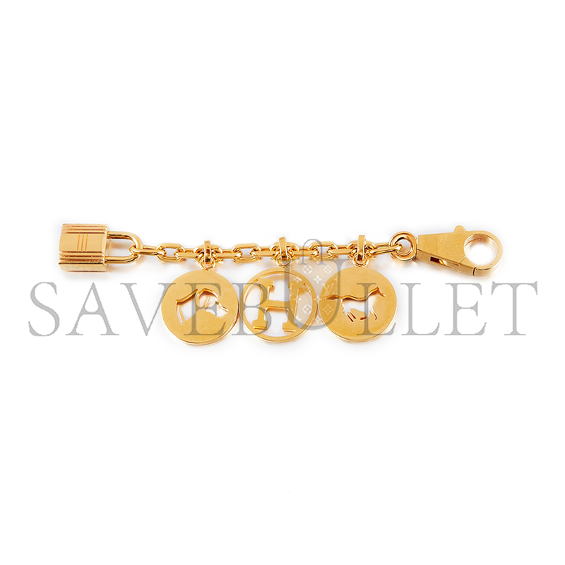 HERMESGOLD OLGA BRELOQUE CHARM 65502